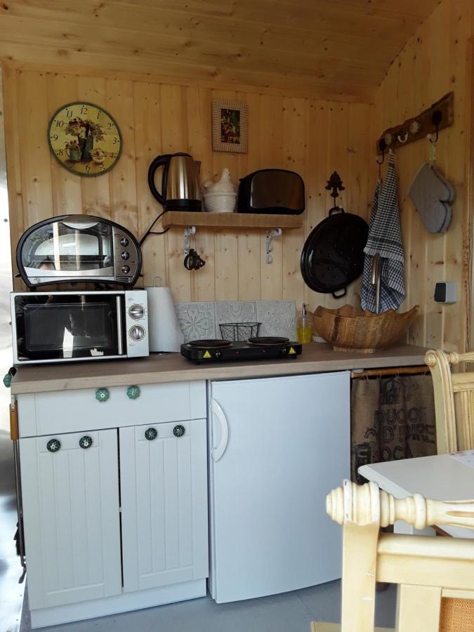 Schaeferwagen Auf'M Minibauernhof In Munster Villa Kültér fotó
