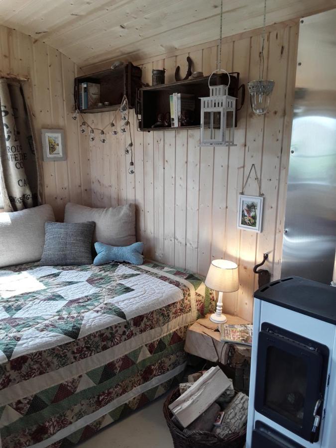 Schaeferwagen Auf'M Minibauernhof In Munster Villa Kültér fotó